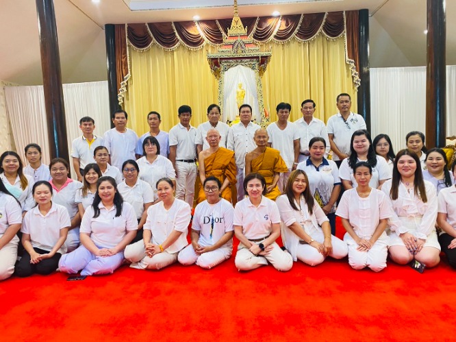 โครงการเสริมสร้างคุณธรรม  จริยธรรม ประจำปีงบประมาณ พ.ศ. 2567 2567  ในวันที่ 3 พฤษภาคม 2567  ณ วัดยุคลราษฎร์สามัคคี ตำบลเกาะลอย อ.พานทอง จ.ชลบุรี 