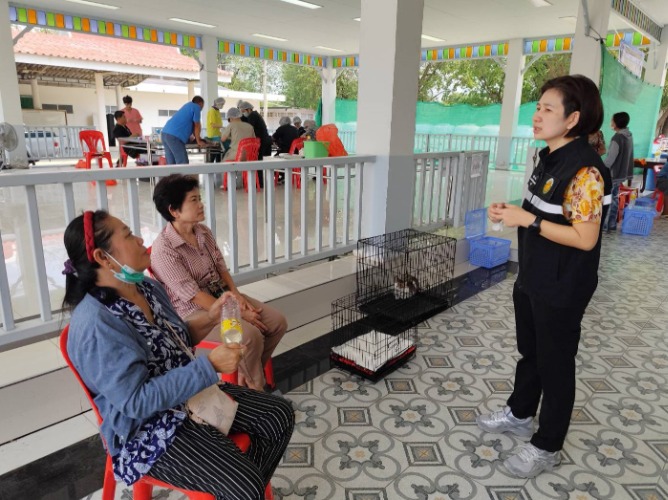 โครงการสัตว์ปลอดโรค คนปลอดภัยจากโรคพิษสุนัขบ้า 3 เม.ย. วัดยุคล
