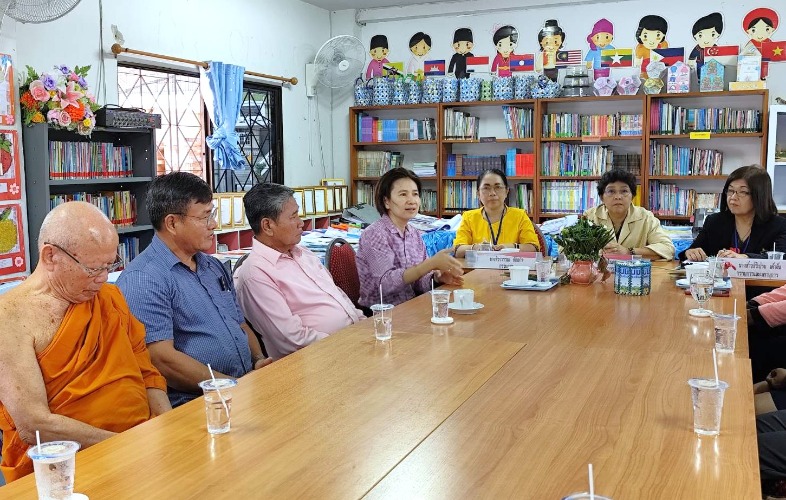 ร่วมรับการประเมินคุณภาพภายนอกรอบ 5 โรงเรียนบ้านบางหัก จากสำนักงานรับรองมาตรฐานและประเมินการศึกษา (สมศ.) ณ 