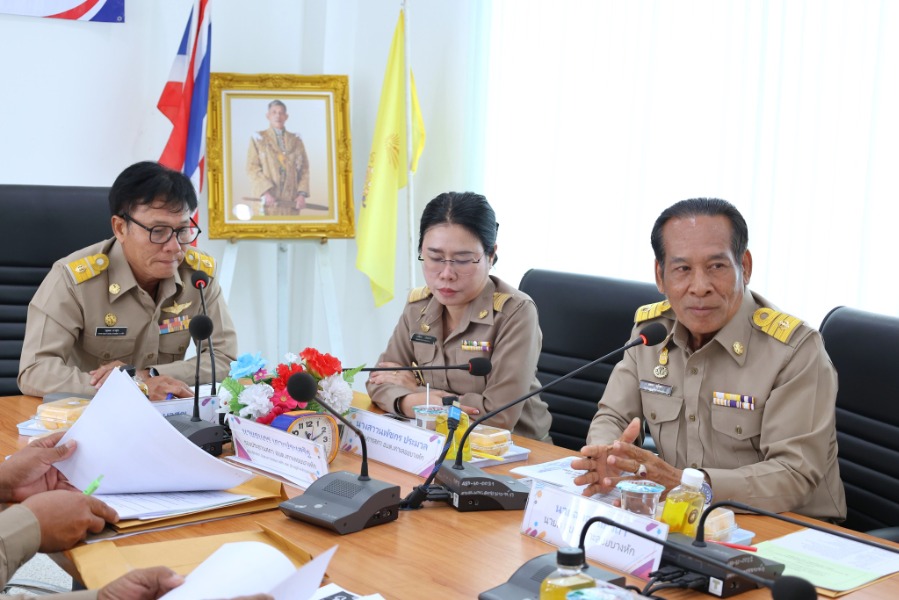 นายกองค์การบริหารส่วนตำบลเกาะลอยบางหักแถลงนโยบาย